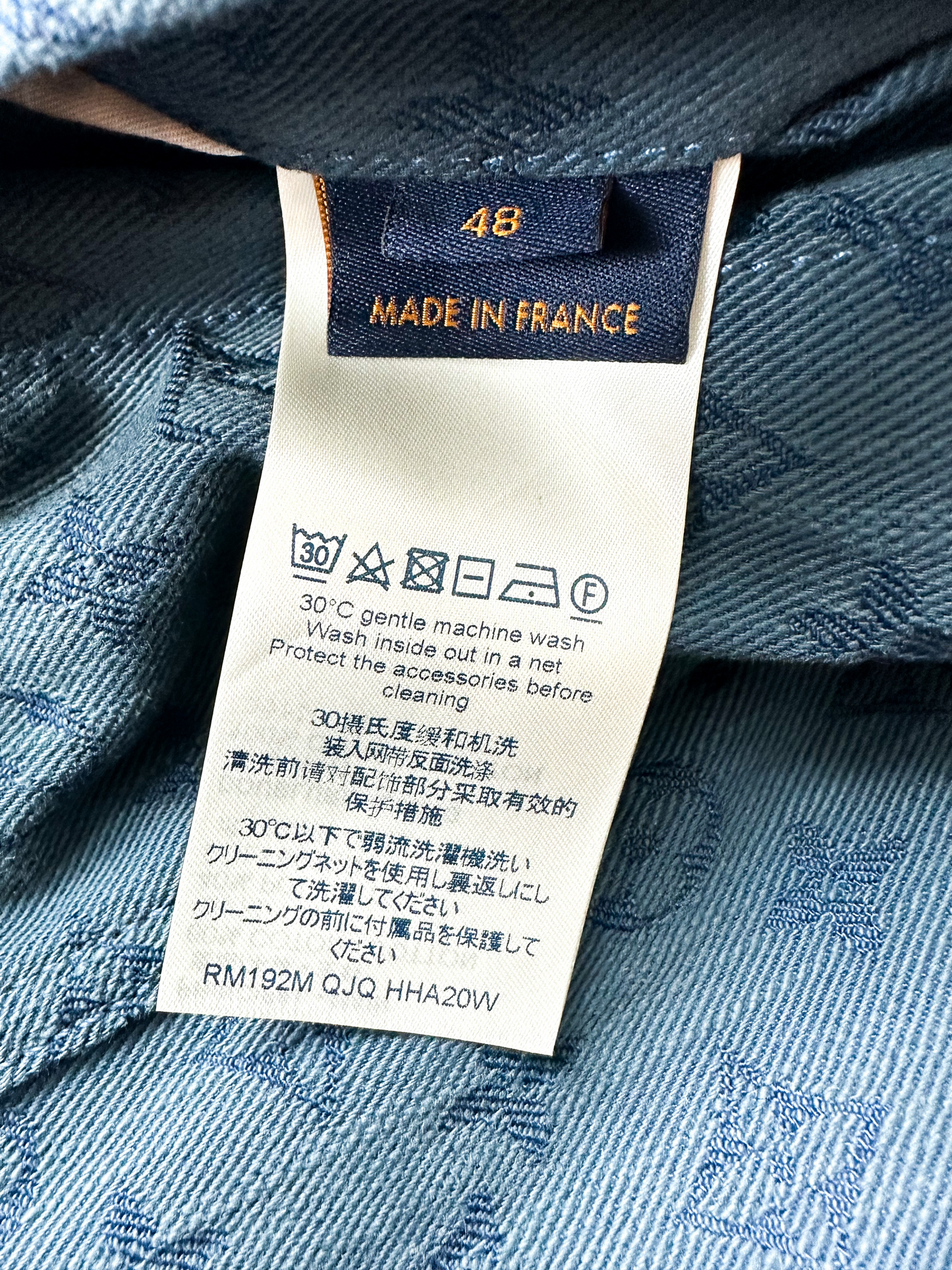 Louis Vuitton Purple Monogram Denim Jacket – Savonches