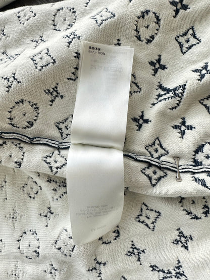 Louis Vuitton Navy & White Monogram Gradient Sweater