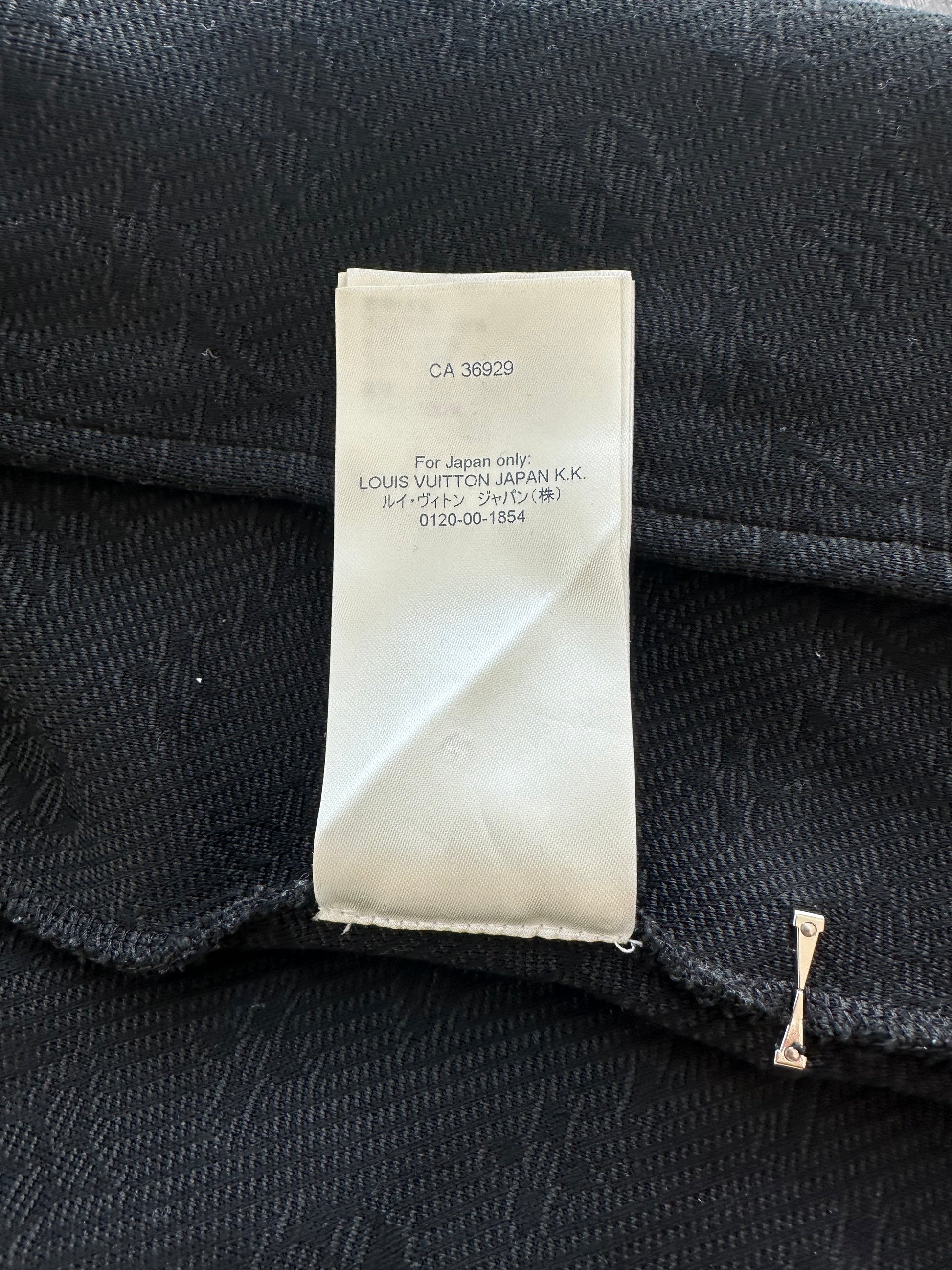 Louis Vuitton 2018 Velour Monogram Track Jacket - Black Outerwear, Clothing  - LOU266609