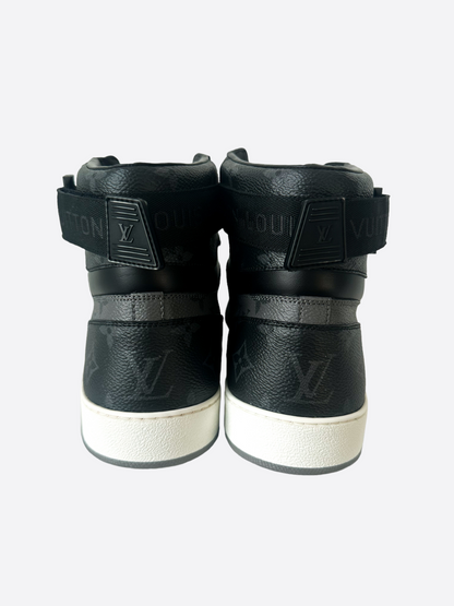 Louis Vuitton Reverse Eclipse Monogram Rivoli High Top Sneaker