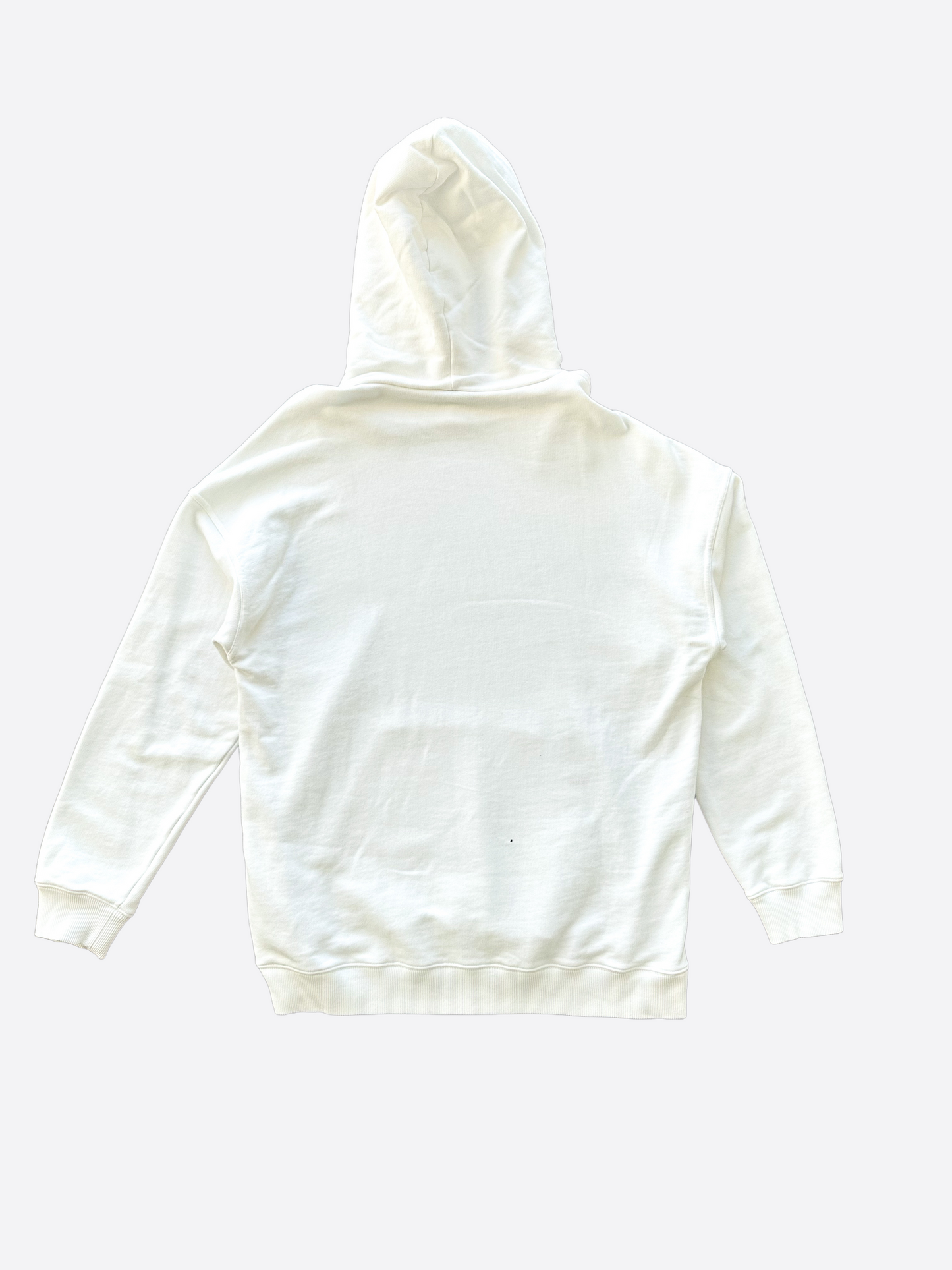 Givenchy White Paris 3 Avenue George V Logo Hoodie