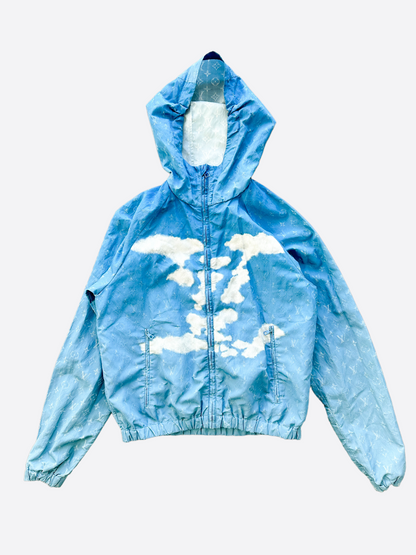 Louis Vuitton Blue Monogram Cloud Windbreaker