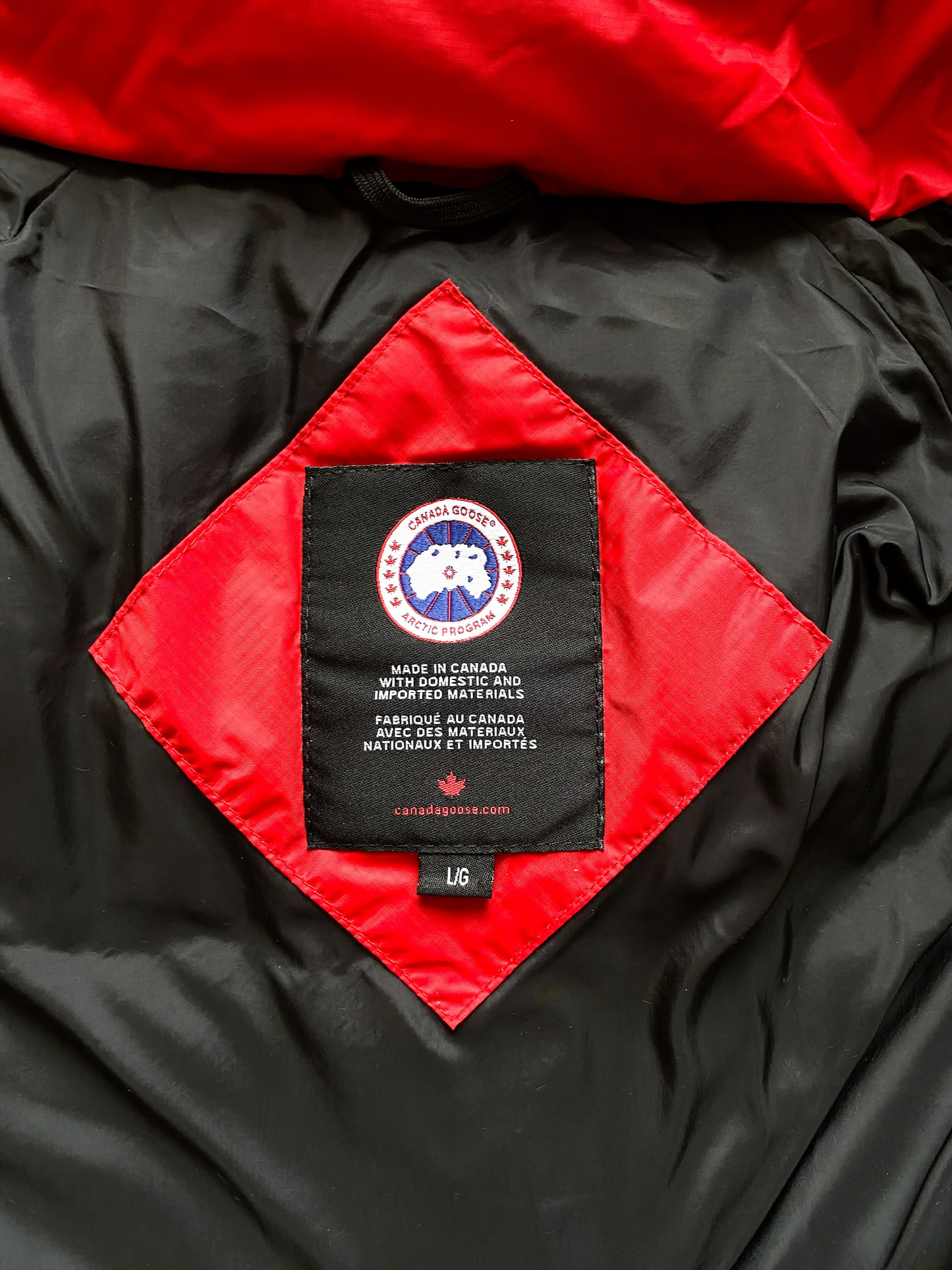 Canada Goose Red Approach Men's Jacket