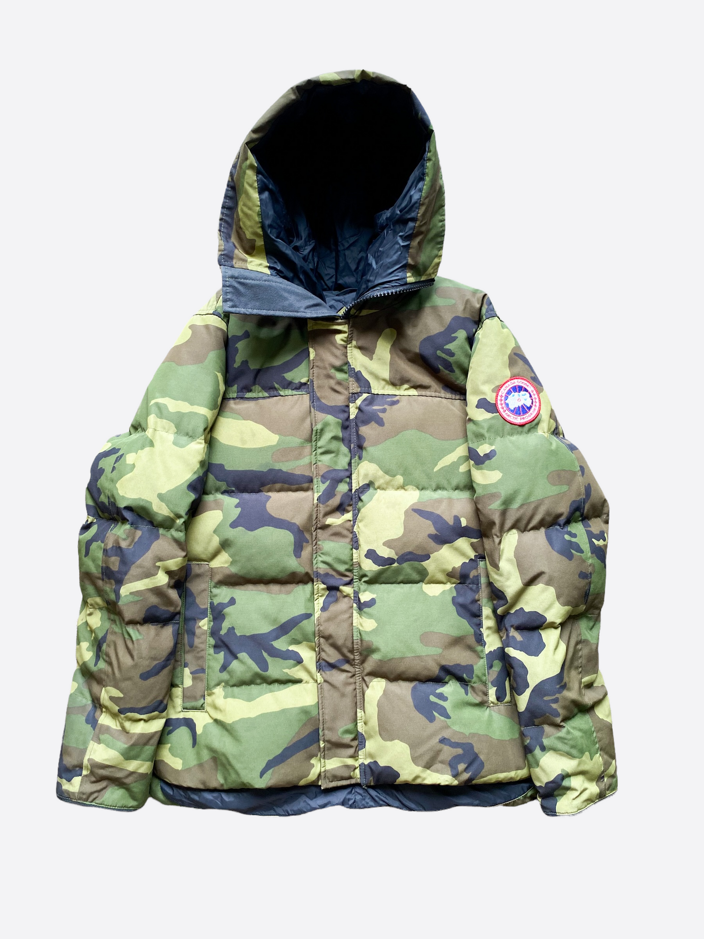 Canada goose men's sales macmillan parka classic camo