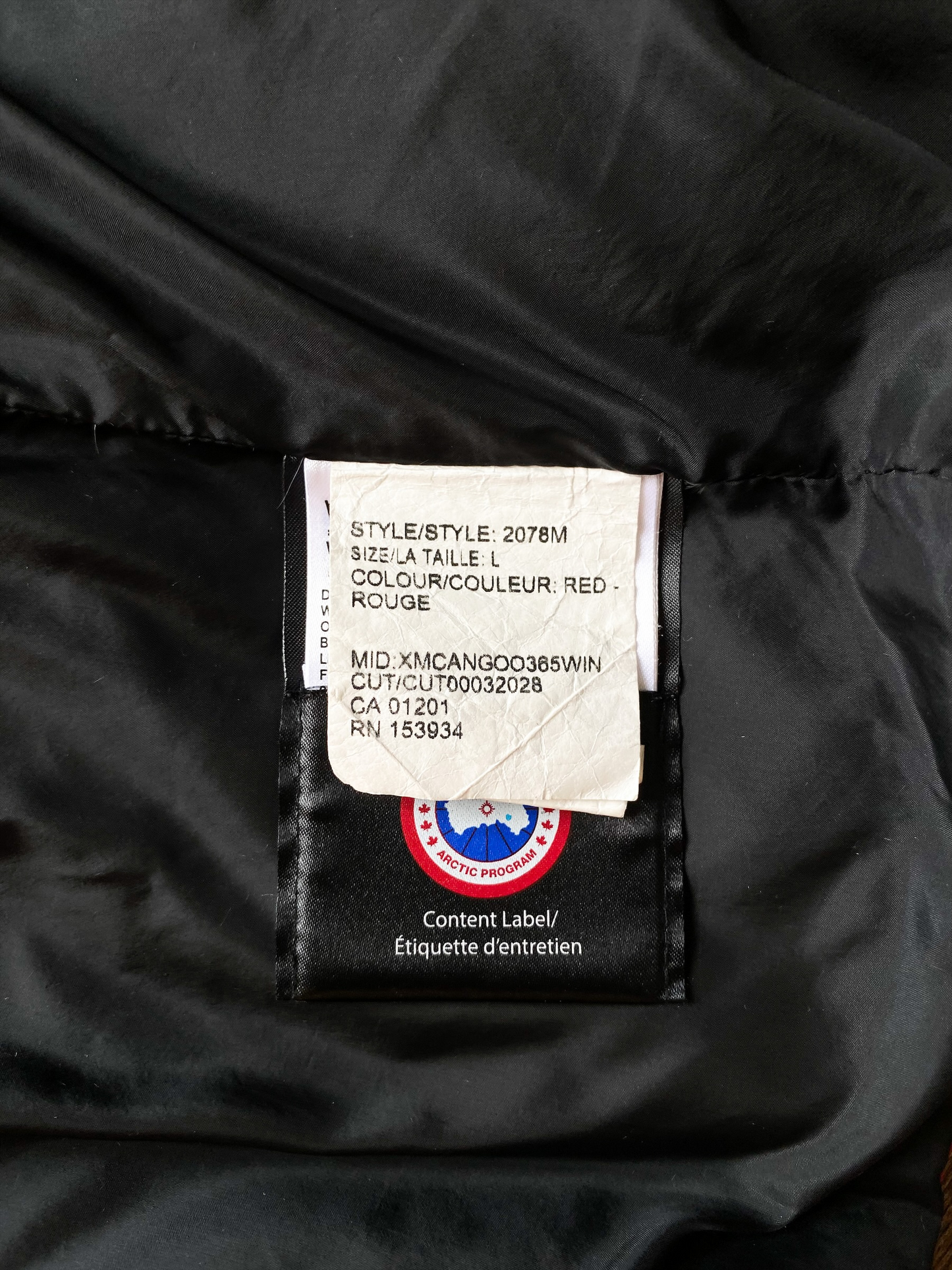 Canada Goose Red Approach Men's Jacket