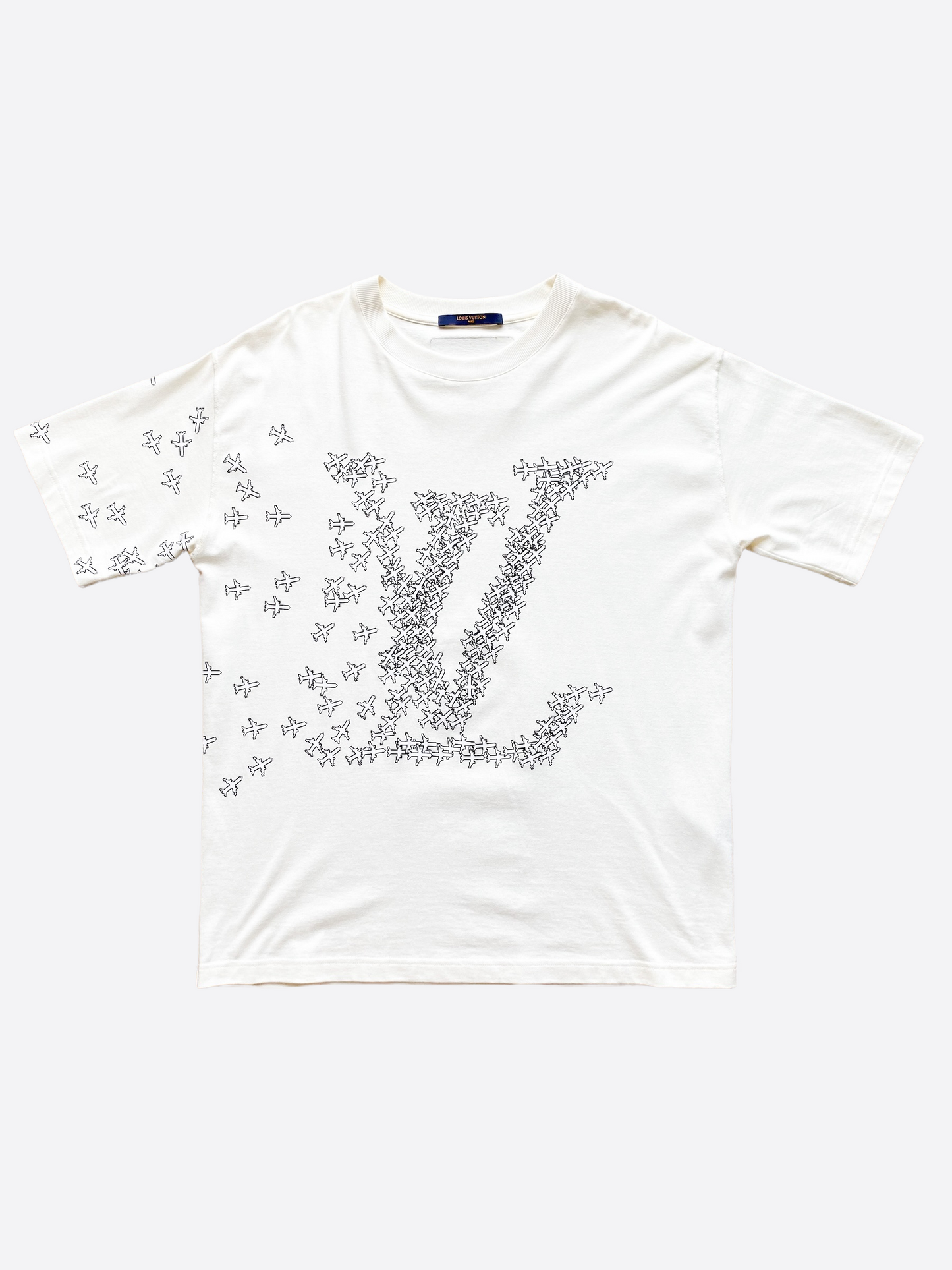 Compare prices for LV Planes Printed T-Shirt (1A7PZO) in official