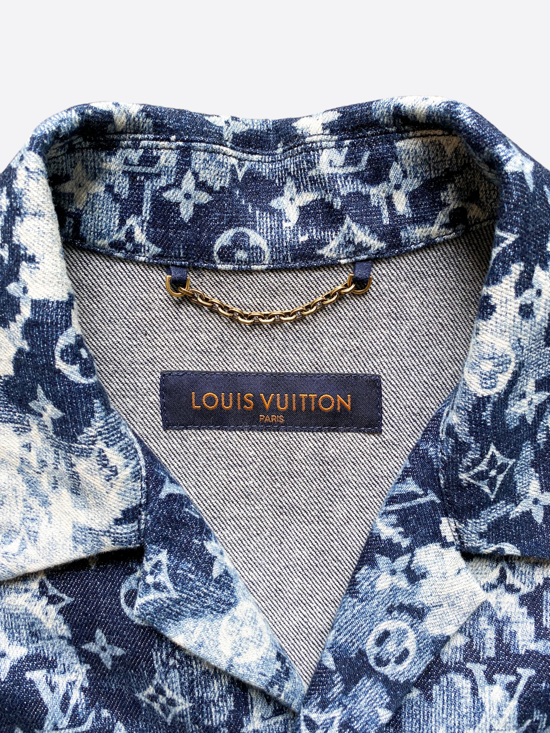 Louis Vuitton Monogram Tapestry Button Up Shirt