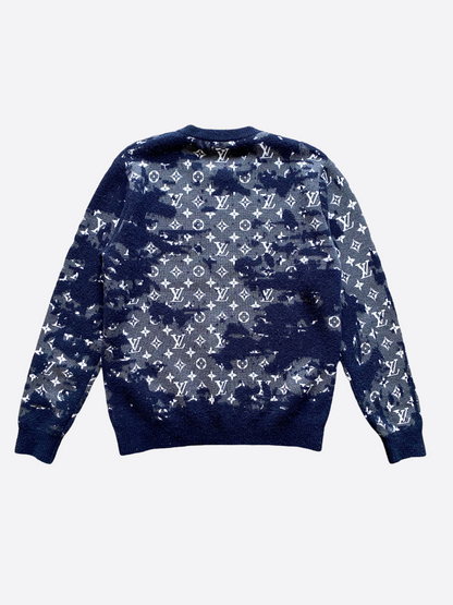 Louis Vuitton Distressed Monogram Sweater
