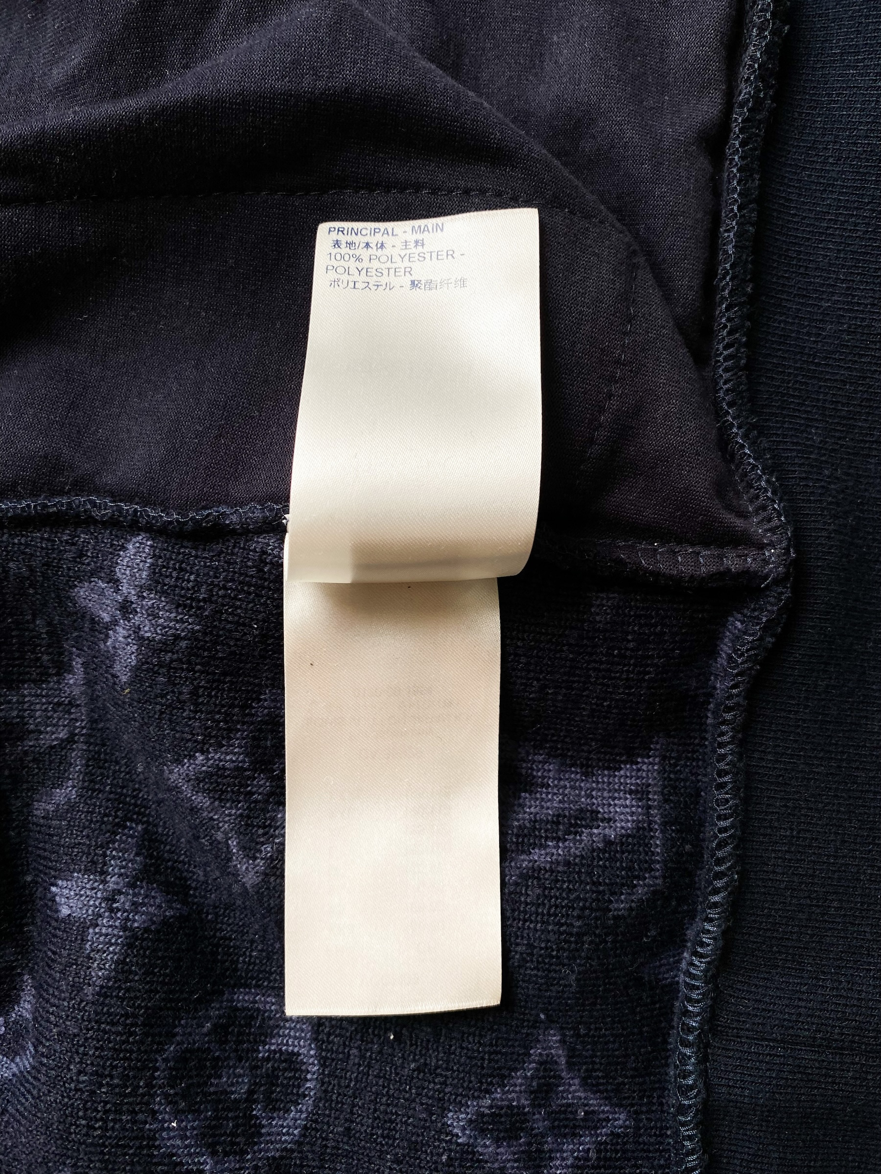 Louis Vuitton Navy Monogram Blason Windbreaker Jacket F