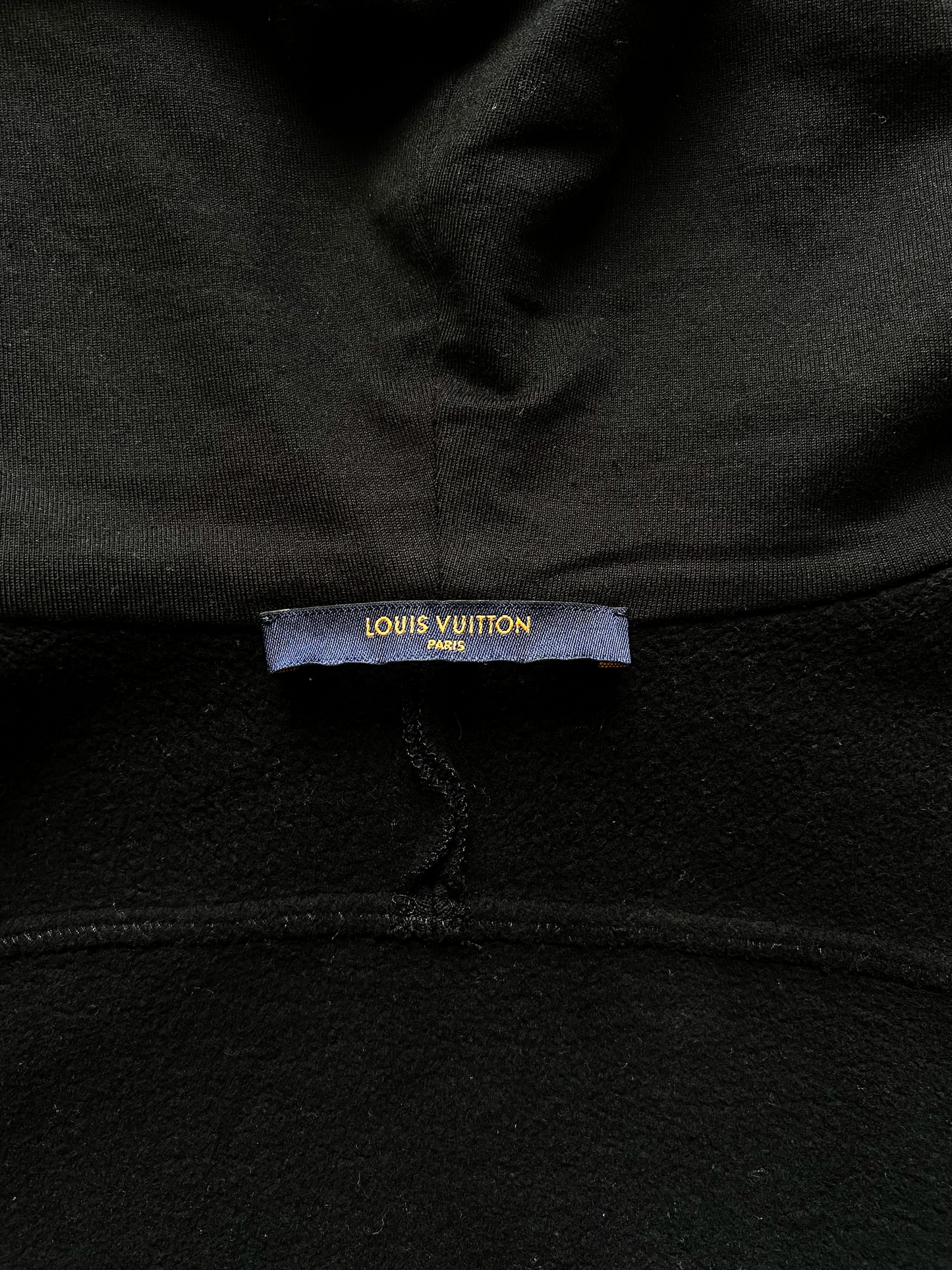 Lv Black Sweatshirt - For Sale on 1stDibs