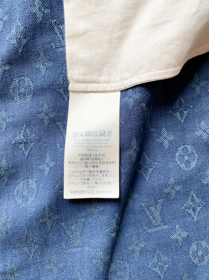 Louis Vuitton Blue Monogram Denim