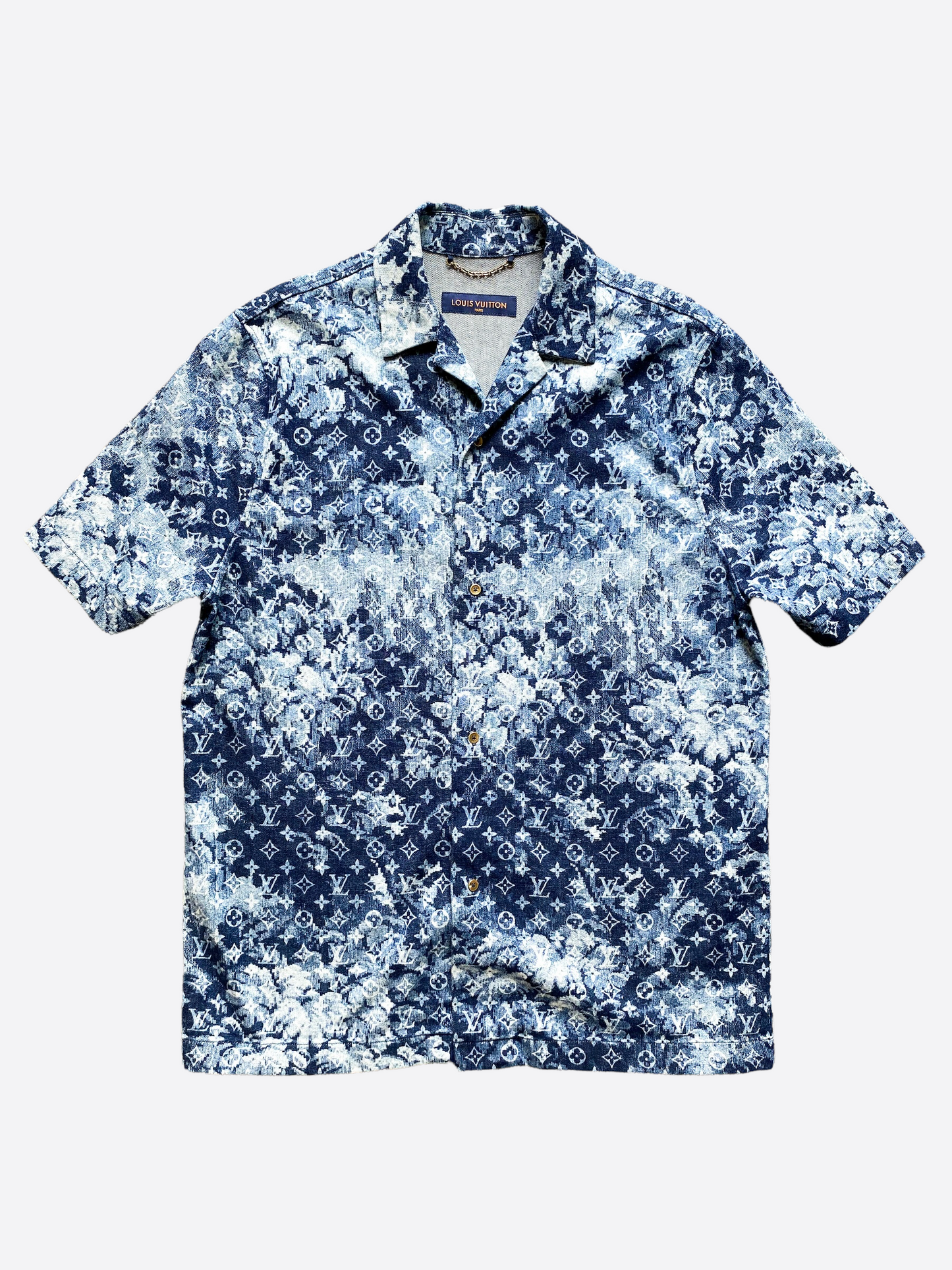 Louis Vuitton Tapestry Monogram Button Up Shirt