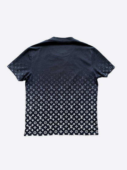 Louis Vuitton Black Monogram Gradient Tee