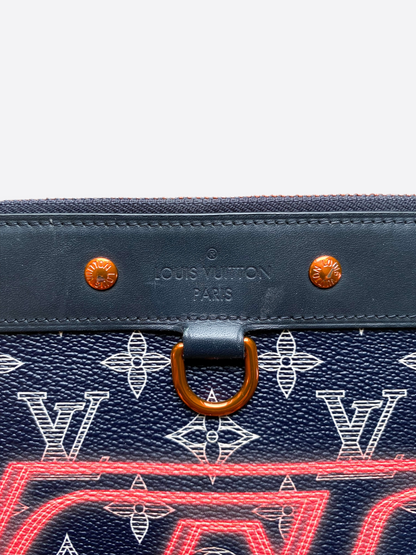 Louis Vuitton Kim Jones Upside Down Monogram Pouch