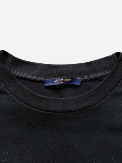 Louis Vuitton Black Monogram Gradient Tee