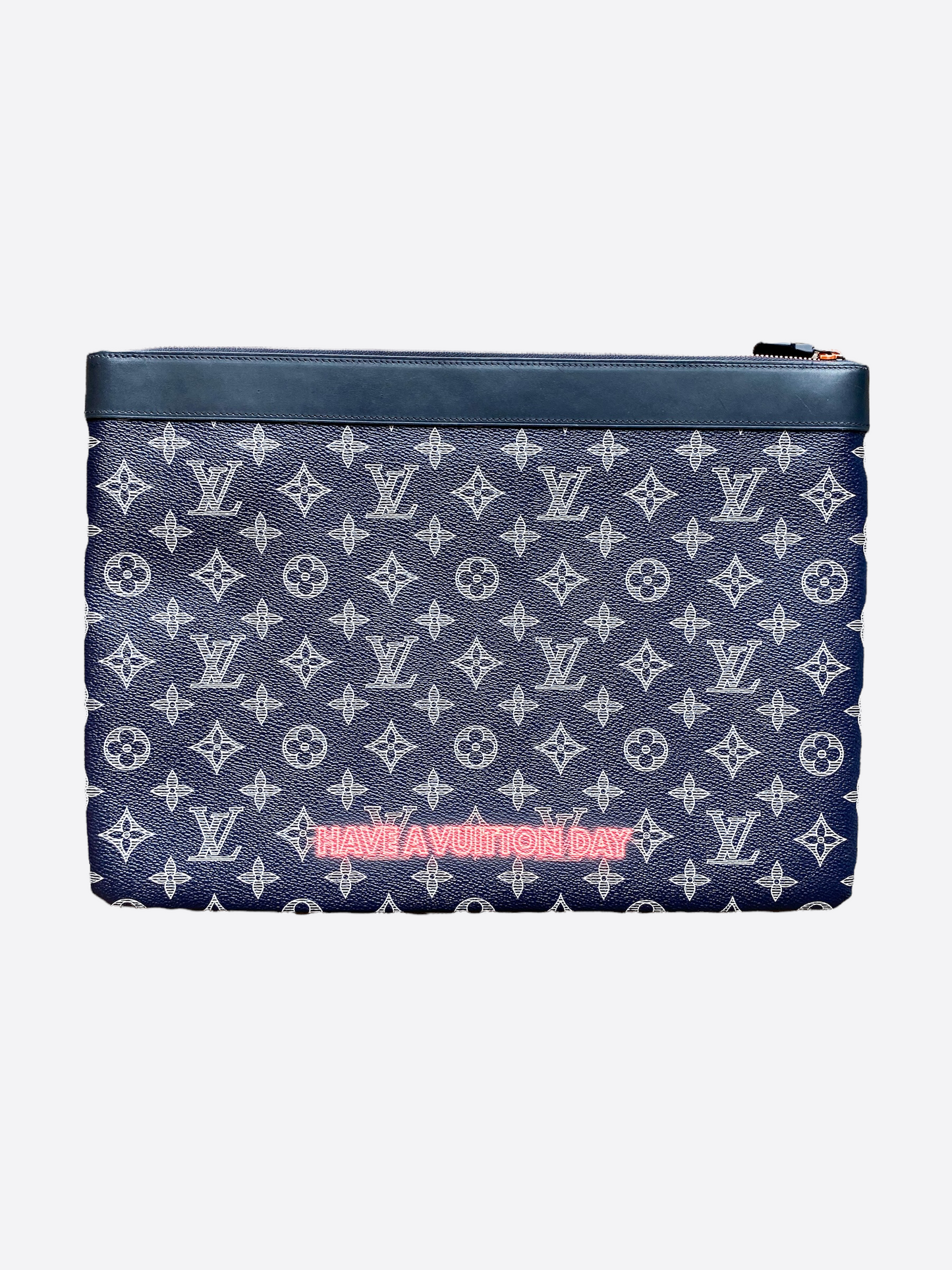 Louis Vuitton Kim Jones Upside Down Monogram Pouch