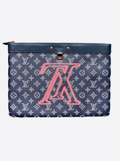 Louis Vuitton Kim Jones Upside Down Monogram Pouch