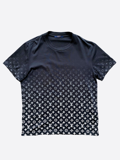 Louis Vuitton Black Monogram Gradient Tee