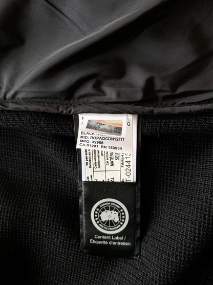Canada Goose Black Hybridge Knit Black Label Men's Jacket