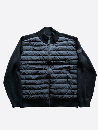 Canada Goose Black Hybridge Knit Black Label Men s Jacket Savonches