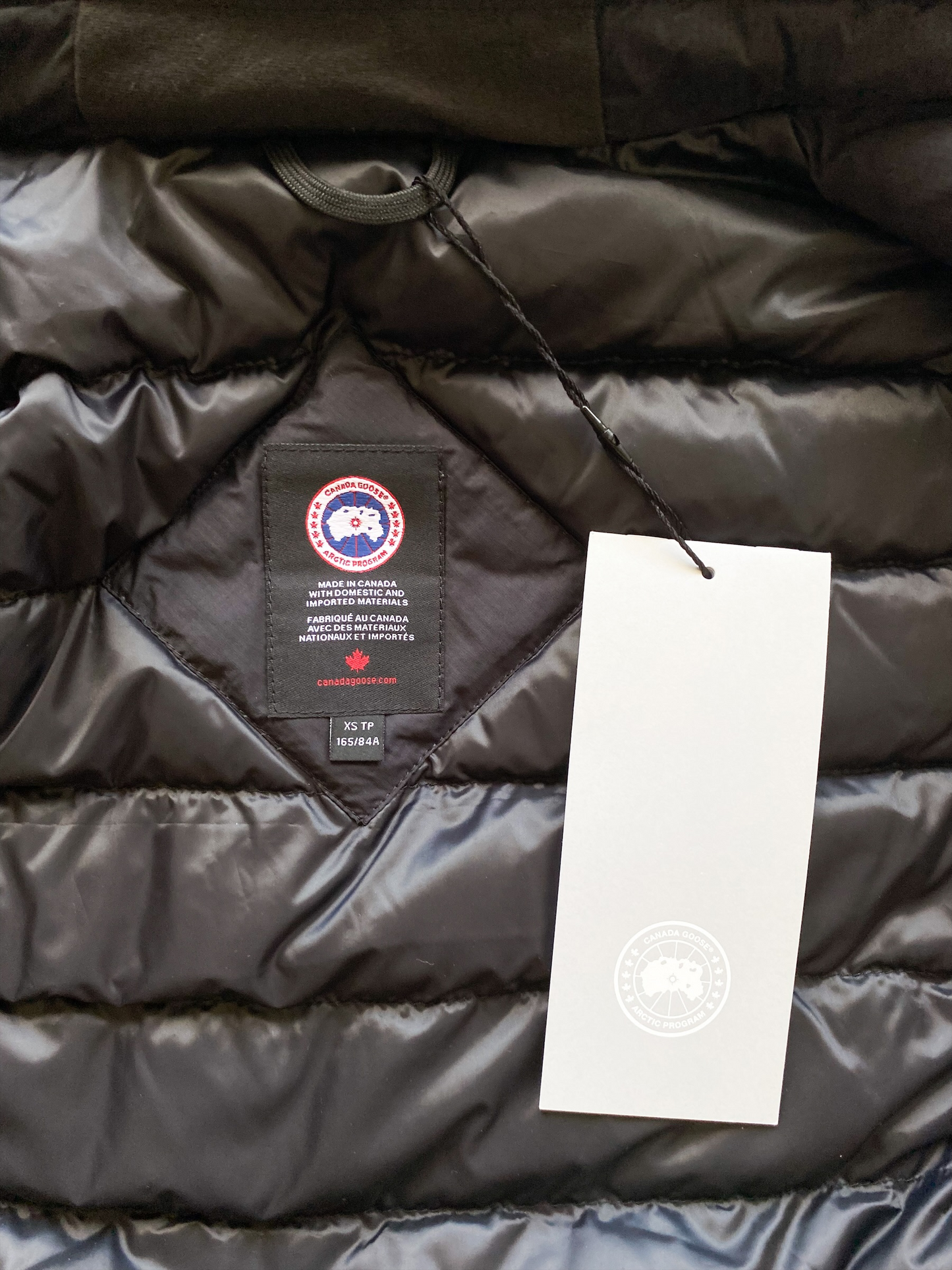 Canada Goose Black Camp Hooded Women's Jacket