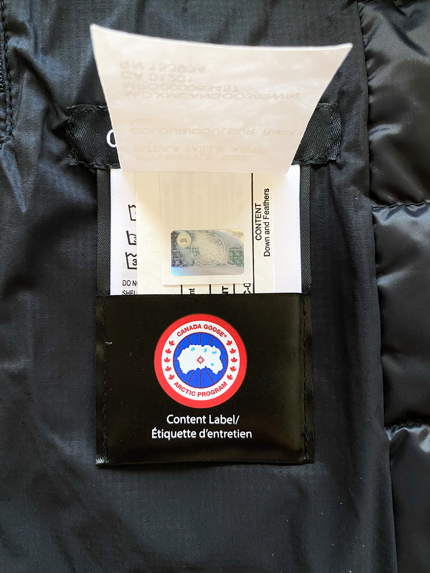 Canada Goose Black Camp Hooded Women's Jacket