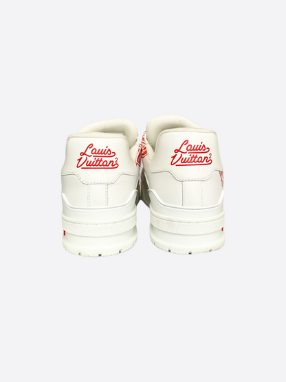 Louis Vuitton White Heart Nigo Trainers