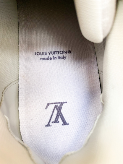 Louis Vuitton Silver Mirror Trainers