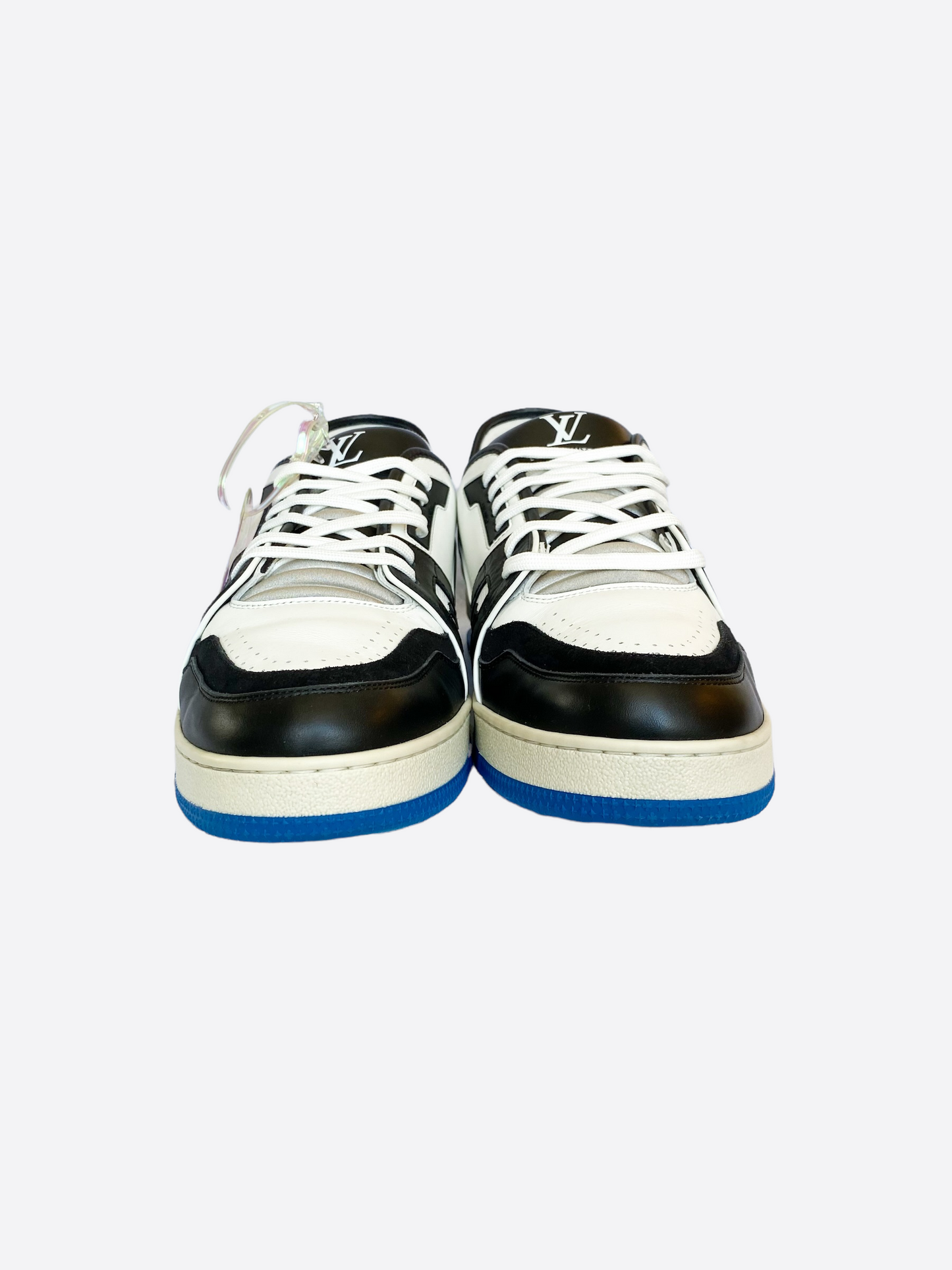 Louis Vuitton Black & White Prism Trainers