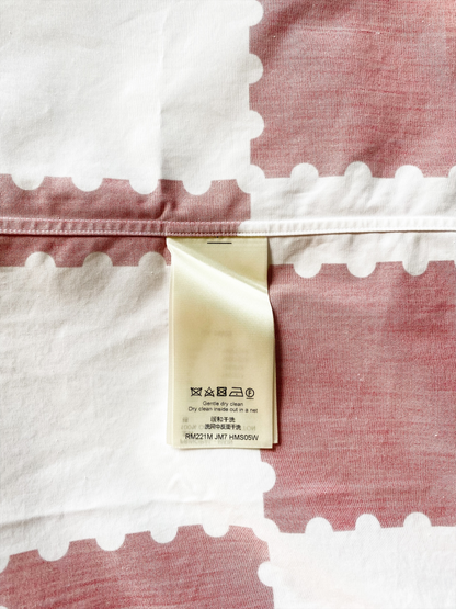 Louis Vuitton Nigo Red & White Checkered Button Up Shirt