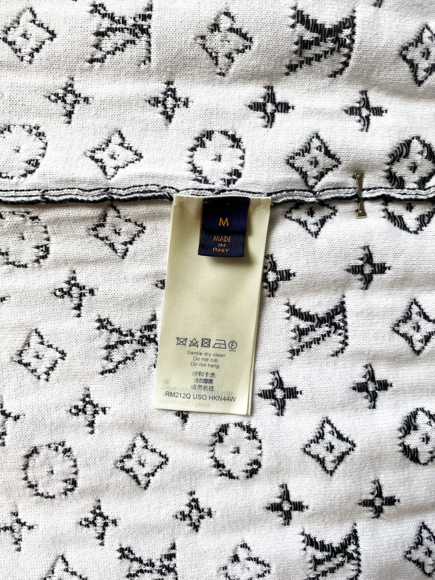 Louis Vuitton Black Monogram Gradient Sweater Savonches