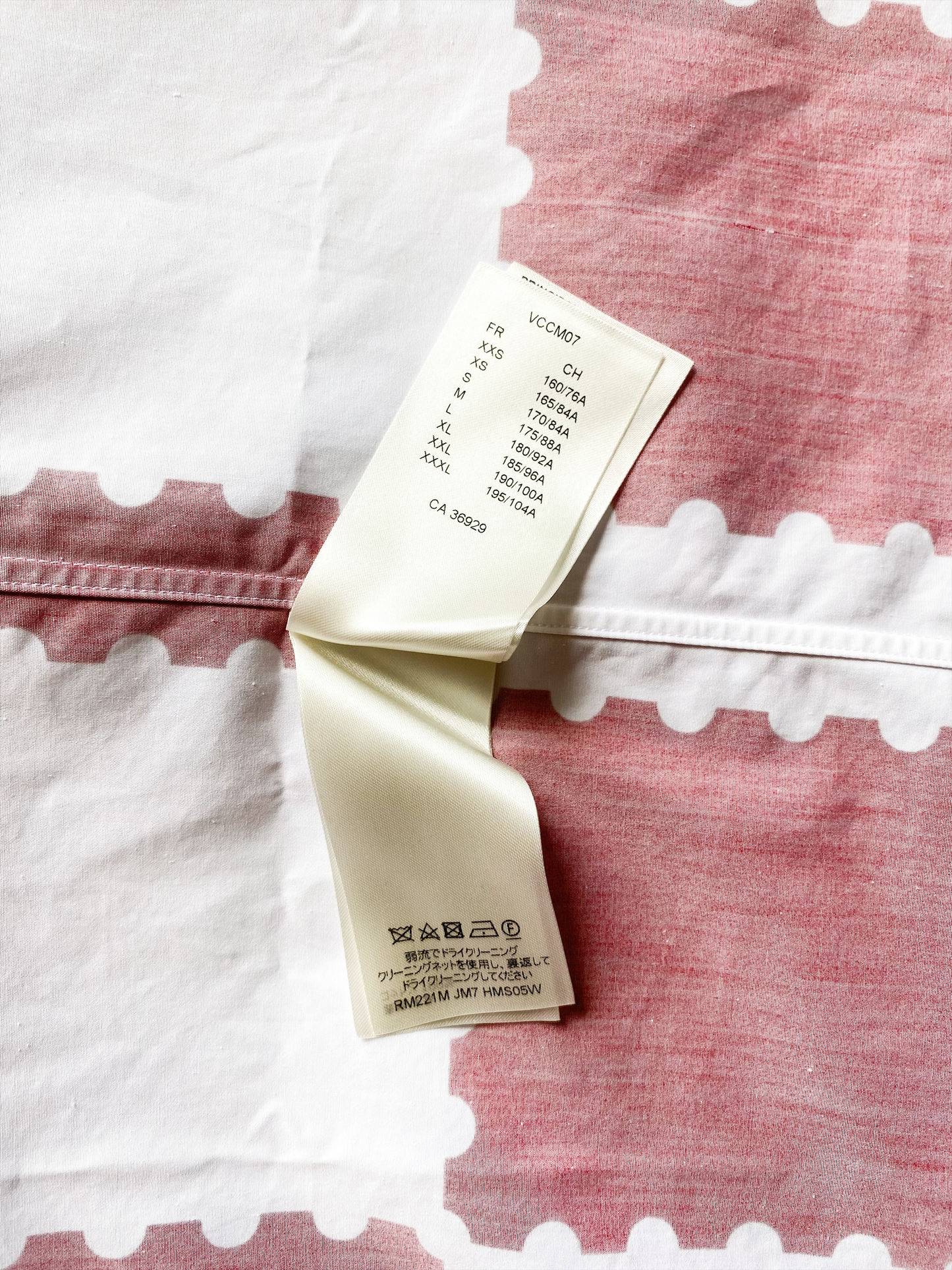 Louis Vuitton Nigo Red & White Checkered Button Up Shirt