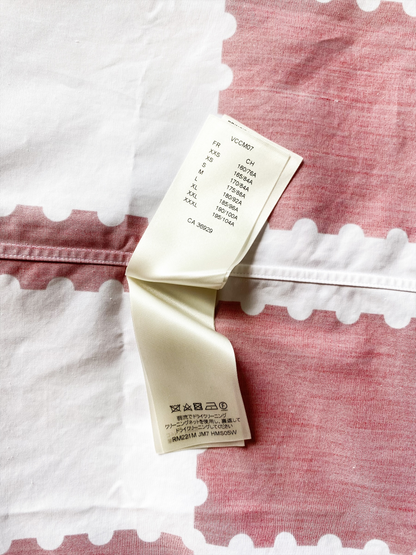 Louis Vuitton Nigo Red & White Checkered Button Up Shirt