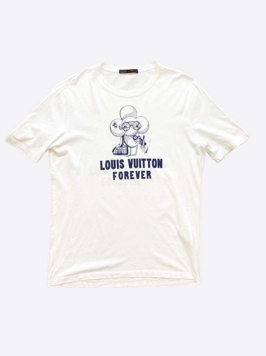 Louis Vuitton Vivienne Navy Logo Shirt