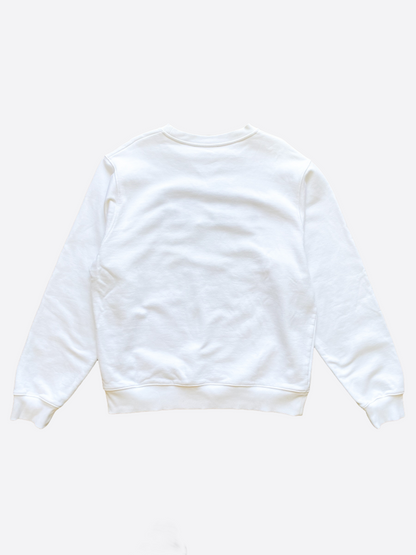 Dior Judy Blame White Pin Logo Sweater