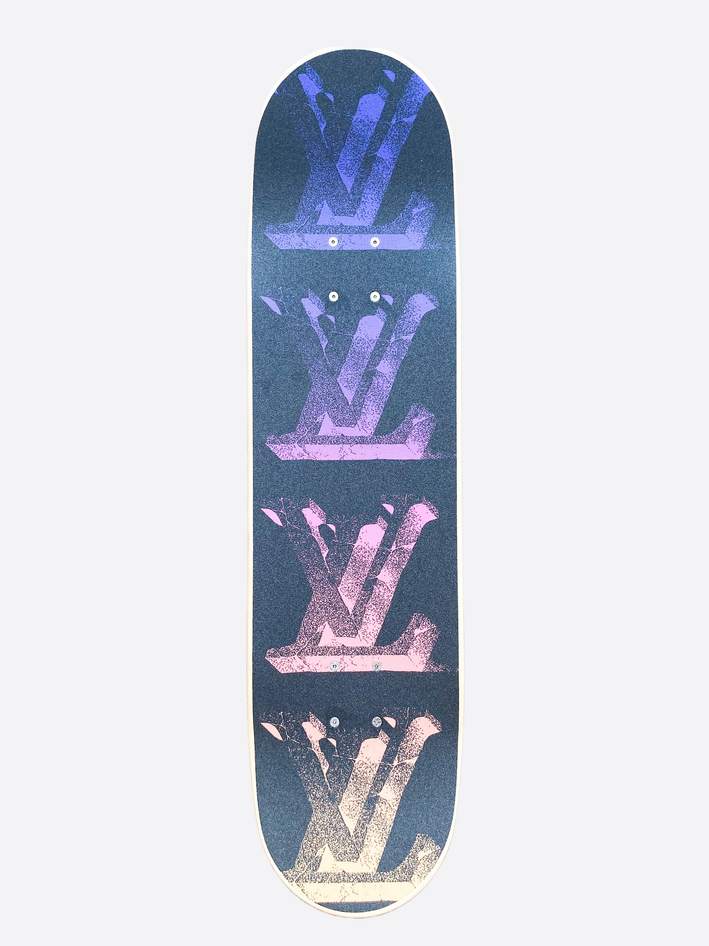 Louis Vuitton Brown, Pattern Print, Pink Monogram Skateboard Keychain