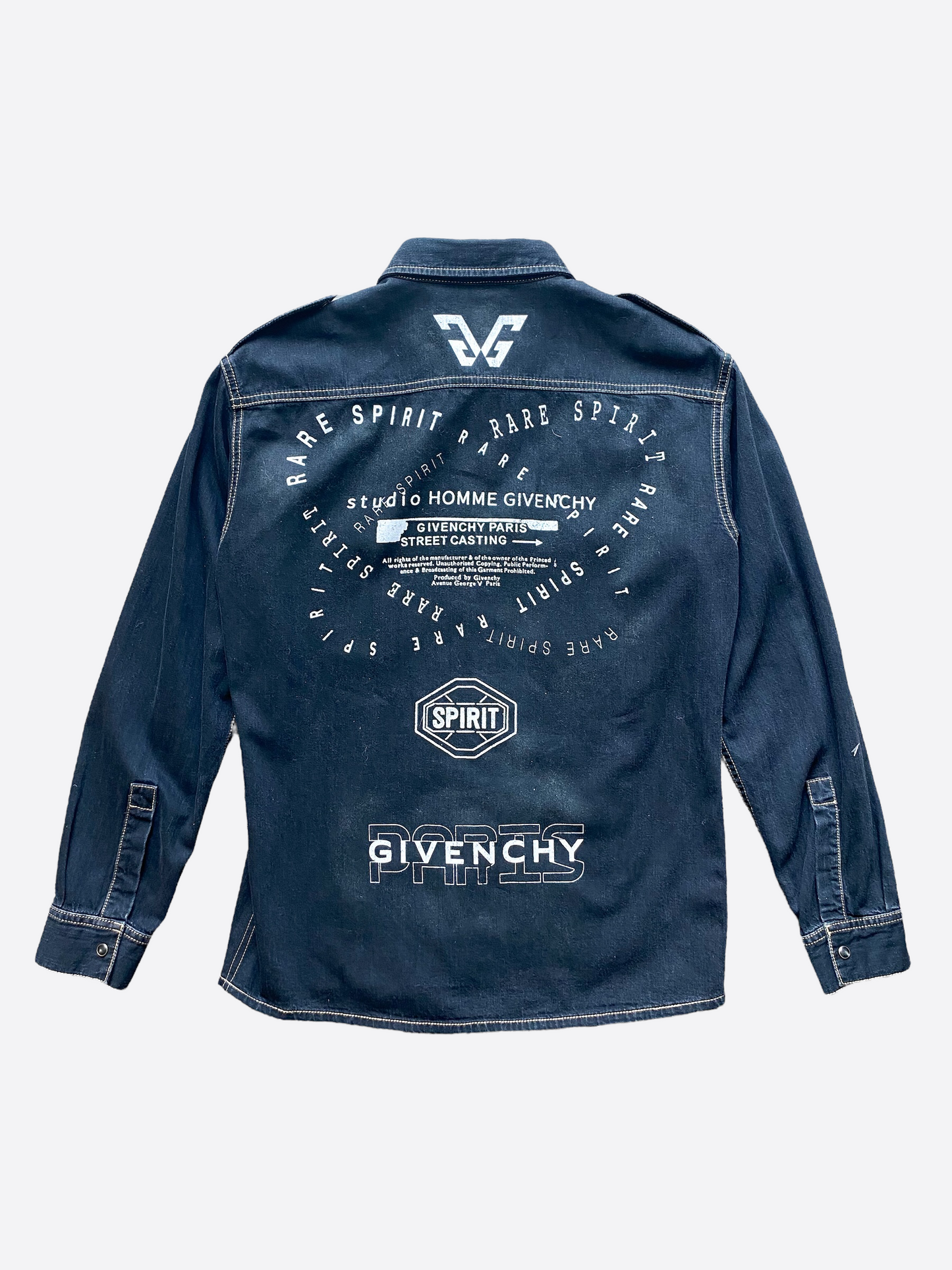 Givenchy paris store denim jacket