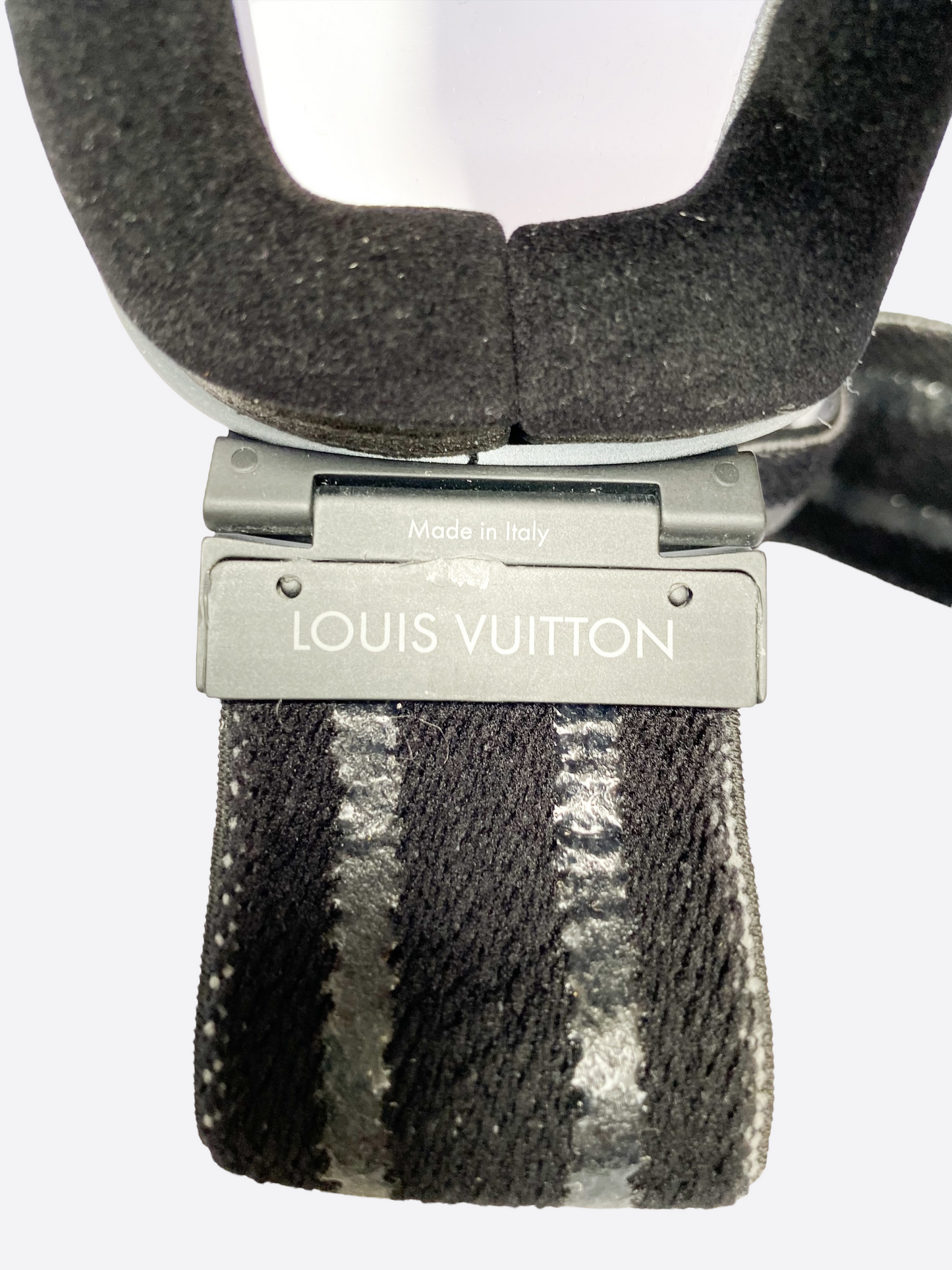 Louis Vuitton Black Monogram Ski Goggles