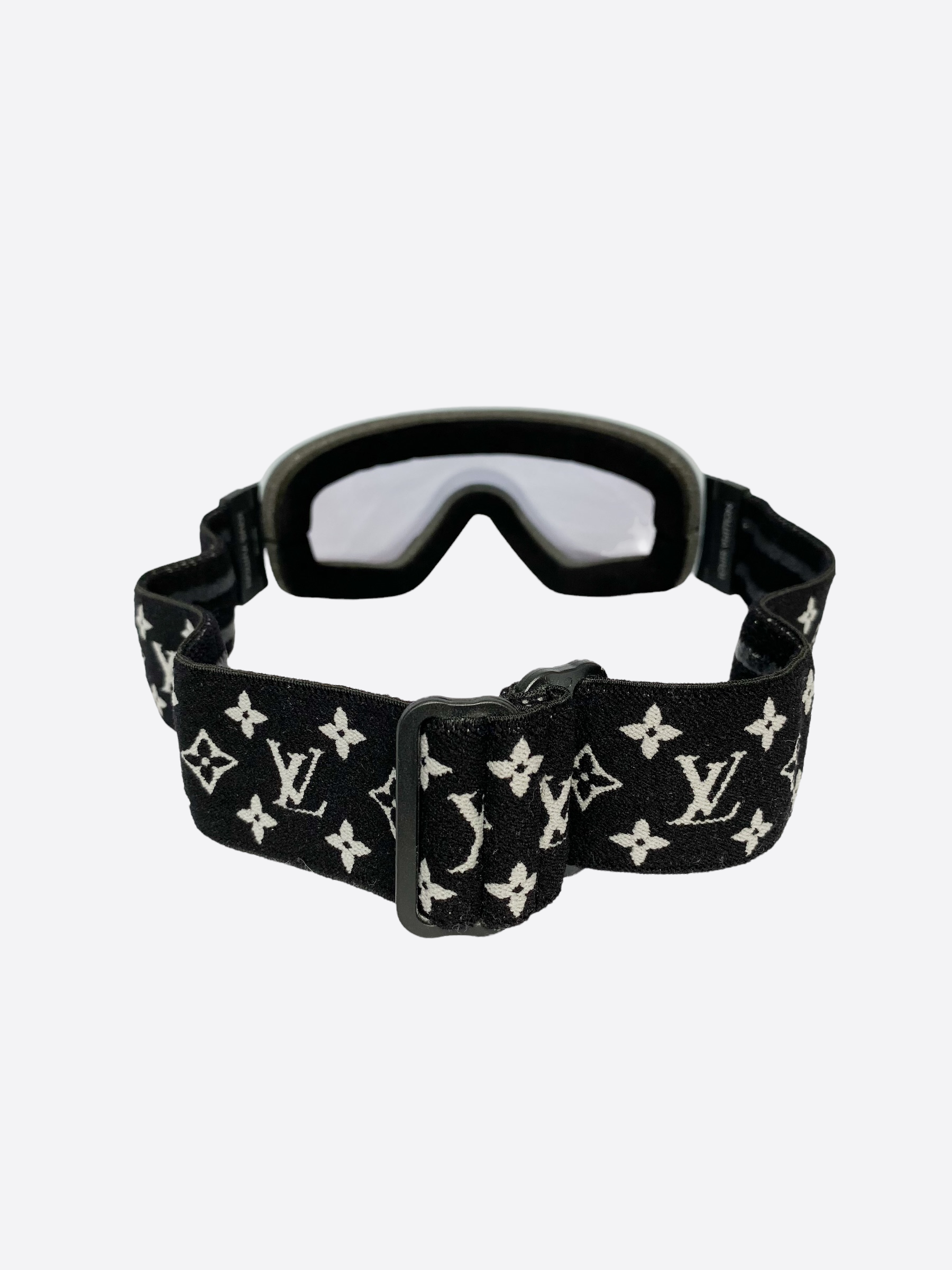 LV Monogram Black/White Ski Mask