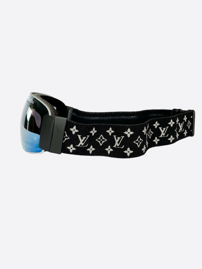 Louis Vuitton Black Monogram Ski Goggles