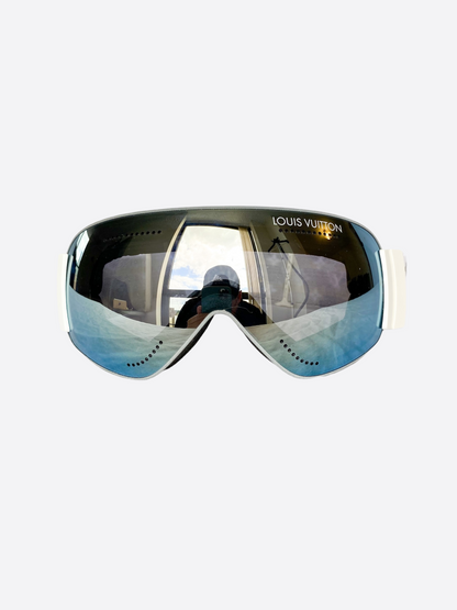 Louis Vuitton White Monogram Ski Goggles