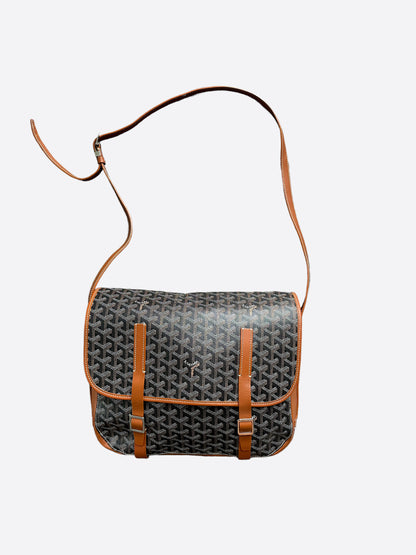 Goyard Brown Belvedere Messenger Bag