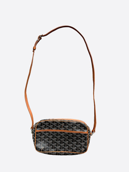 Goyard Black Cap Vert Messenger Shoulder Bag