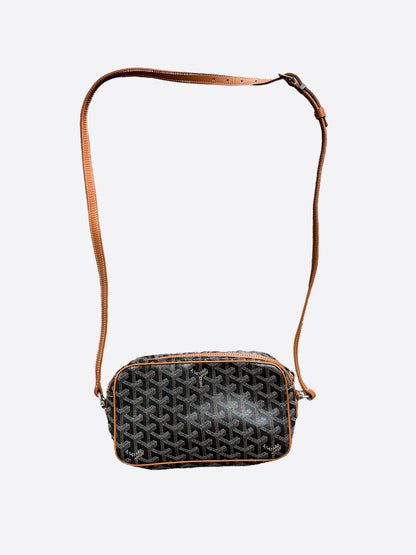 Goyard Black Cap Vert Messenger Shoulder Bag