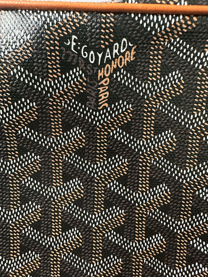 Goyard Black Cap Vert Messenger Shoulder Bag