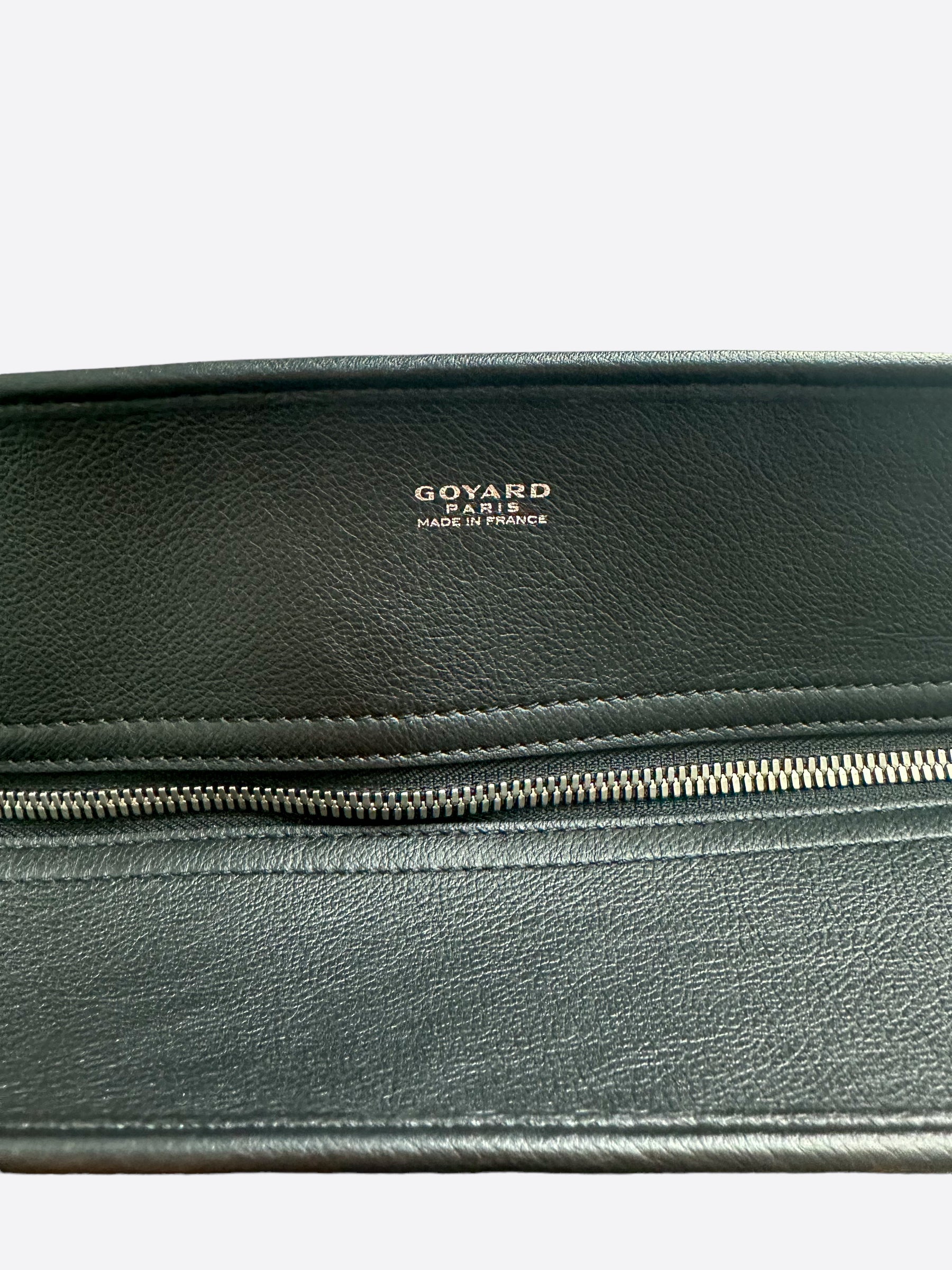 Goyard Off White Leather Long Wallet