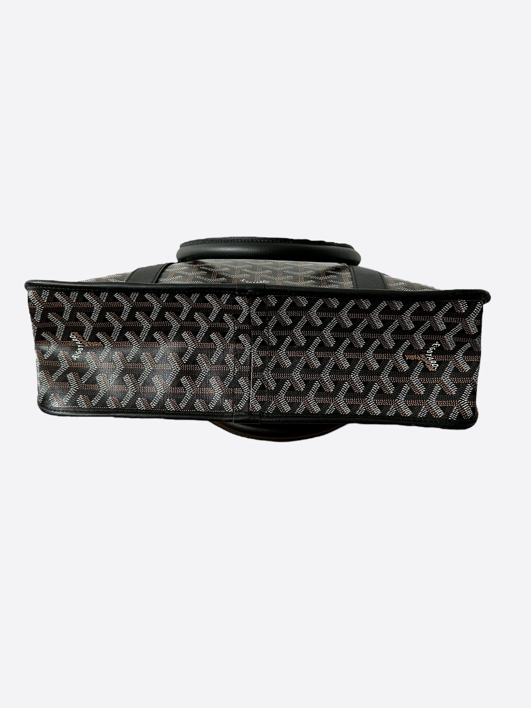 Goyard Black Sac Bourgogne Bag