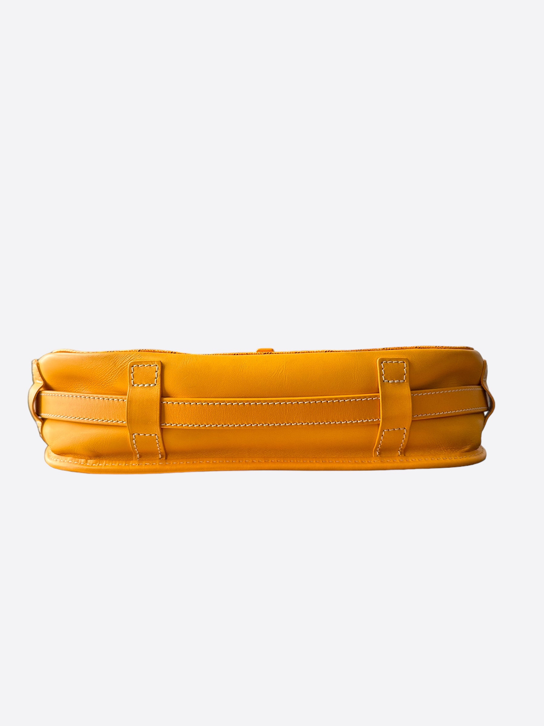 Goyard Yellow Belvedere Messenger Bag Savonches