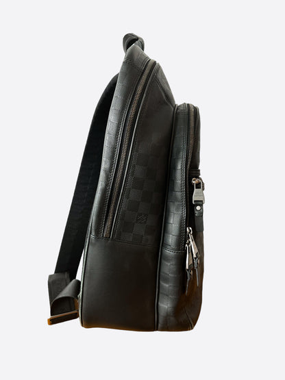 Louis Vuitton Black Infini Michael Backpack