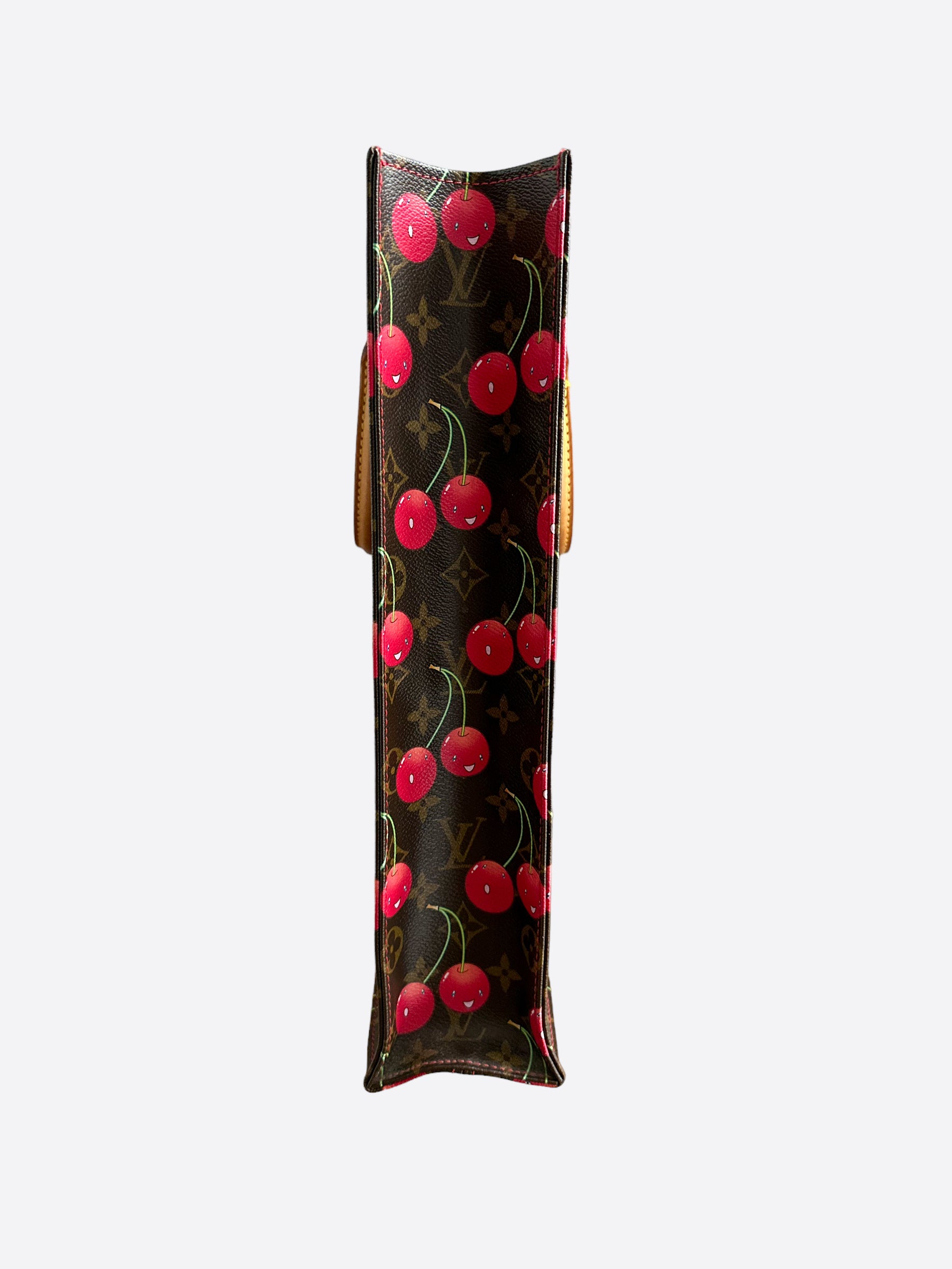 Louis Vuitton Murakami Sac Plat Cherry Bag at 1stDibs